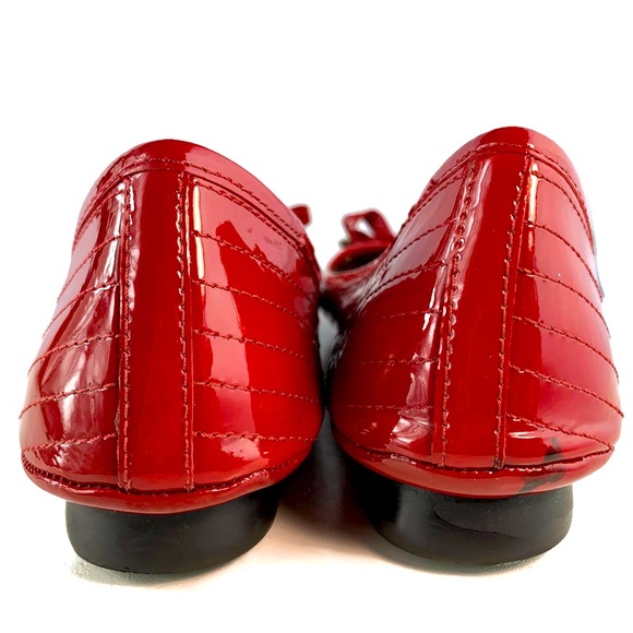 Michelle D Ballet Flats Patent Leather Slip On - Picture 10 of 10